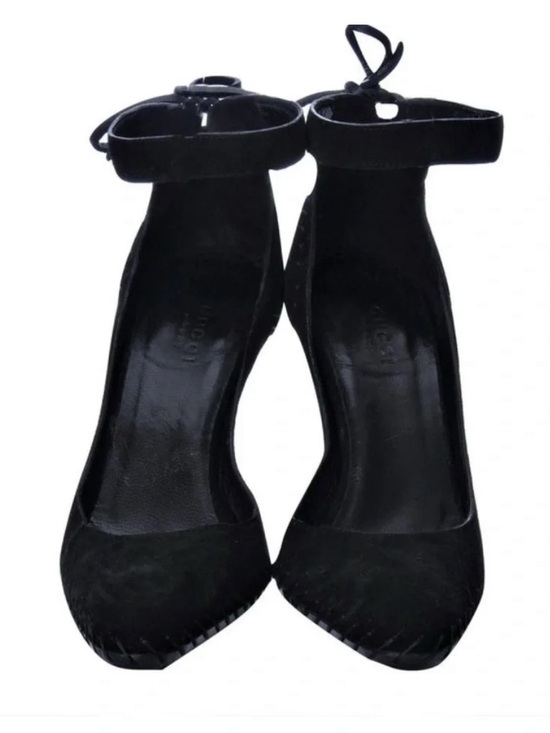 Gucci Shoes - Gucci Tom Ford Suede Whipstitch Suede Leather Heels Sz 7B